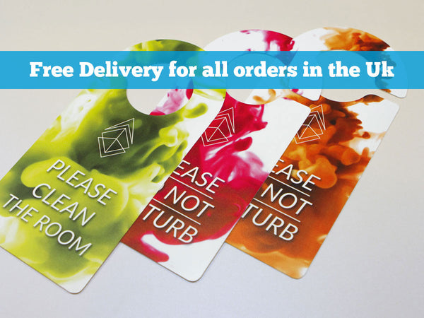 Hotel over door hangers