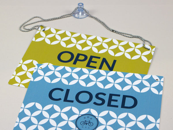 Plastic Open & Closed Signs | Custom Printed Signs – Reflex Print Store